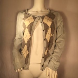 Talbot: Blue Cardigan!